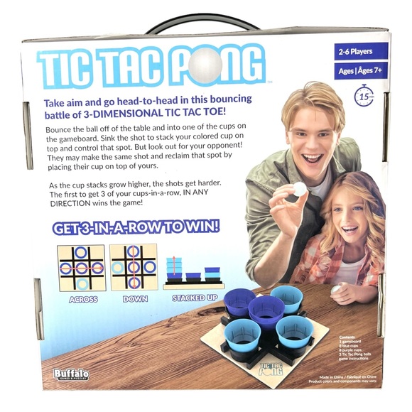 Tic Tac Pong 3 Dimensional Tic Tac Toe Game - Picture 9 of 15